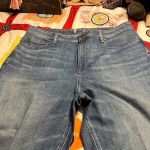 Blue jeans not sure of size or brand